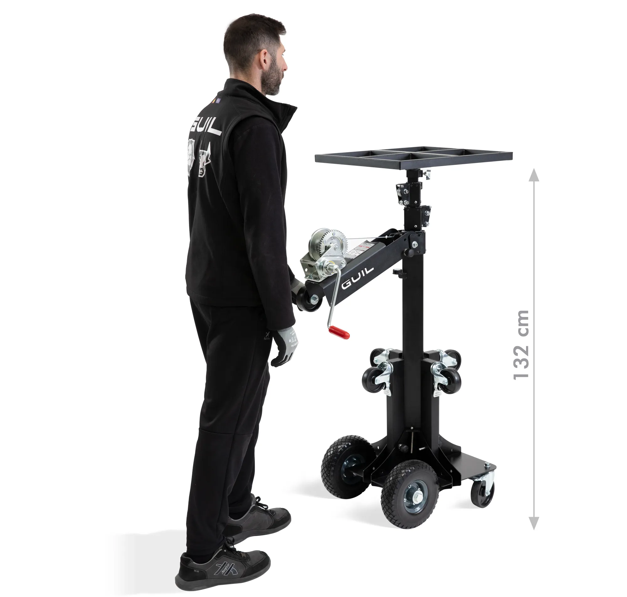Monte-charge ELC-725 - Capacité 125kg - Hauteur 4m