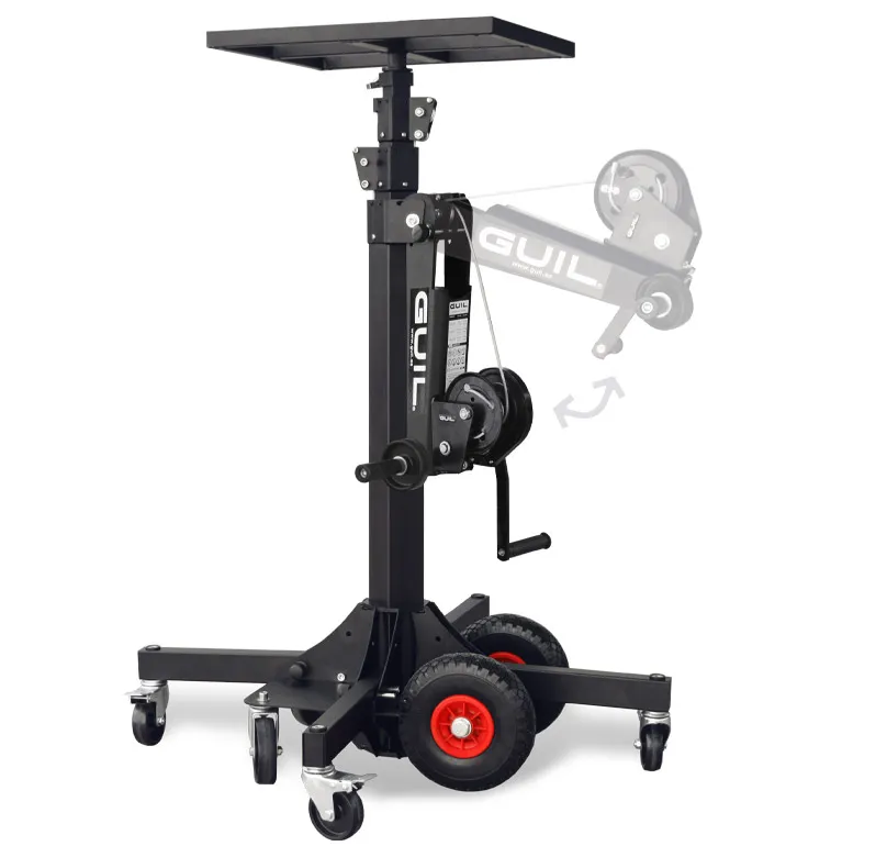 Monte-charge ELC-725 - Capacité 125kg - Hauteur 4m