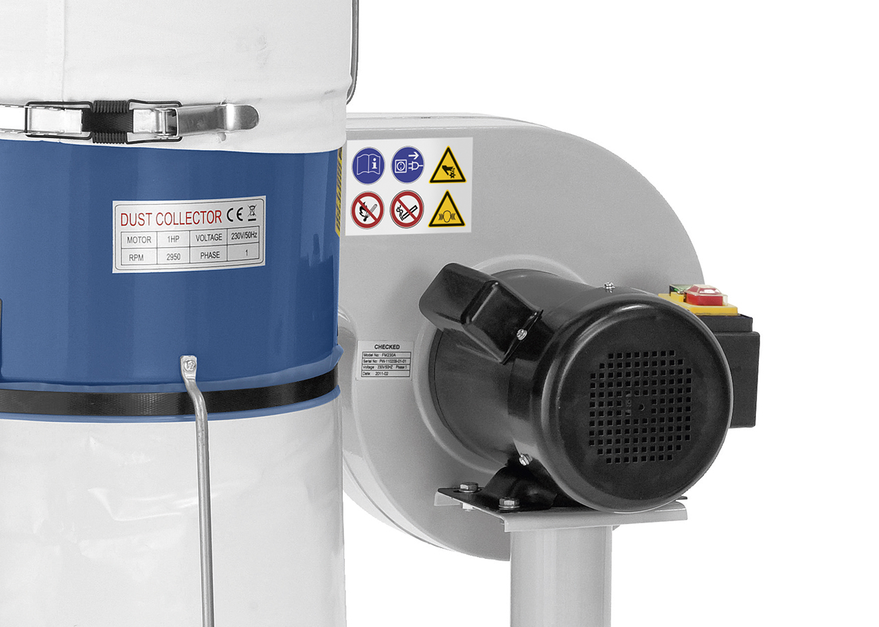 Aspirateur à copeaux pour bois Bernardo DC 230 E 230V