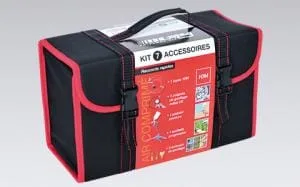 Kit 7 accessoires raccord rapide