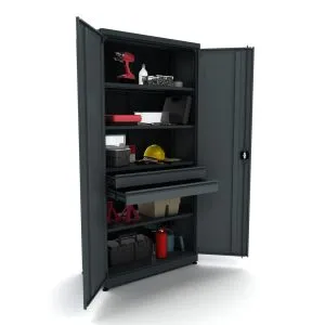 Armoire d'atelier 2 portes + 2 tiroirs VBG95D2L 01