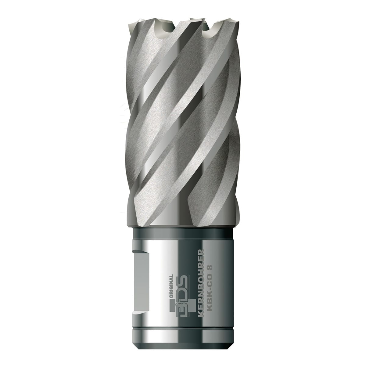 Fraise-à-carotter-30mm-HSS-Co8-Weldon-19-BDS-Maschinen-KBK-CO