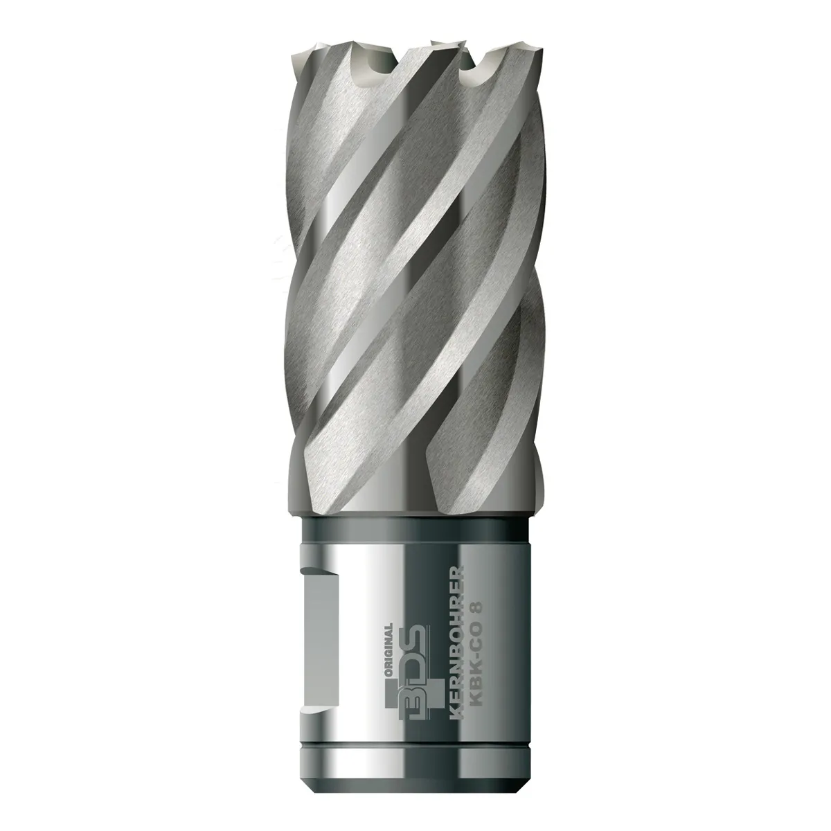 Fraise-à-carotter-30mm-HSS-Co8-Weldon-19-BDS-Maschinen-KBK-CO