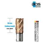 Fraise-à-carotter-30mm-HSS-VarioPLUS-Weldon-BDS-Maschinen-KBK-VP