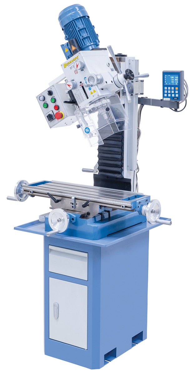 Perceuse fraiseuse Bernardo BF 30 G avec indicateur digital 3 axes DT 40