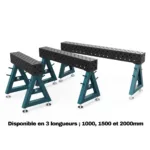 Tréteaux de soudage Metalius V-Pro-1000, 1500 et 2000mm