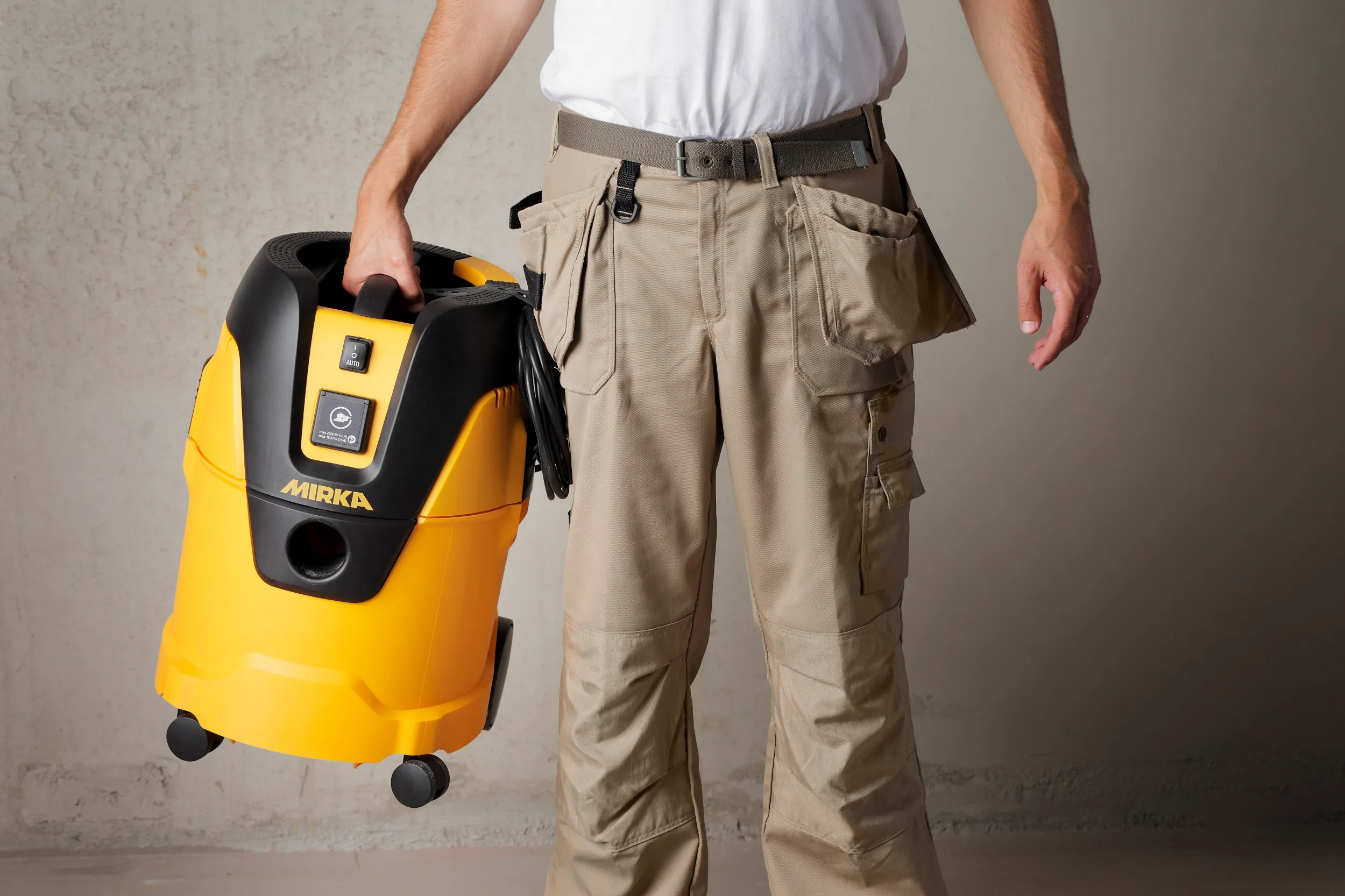Aspirateur professionnel compact Mirka 1025 sans tuyau