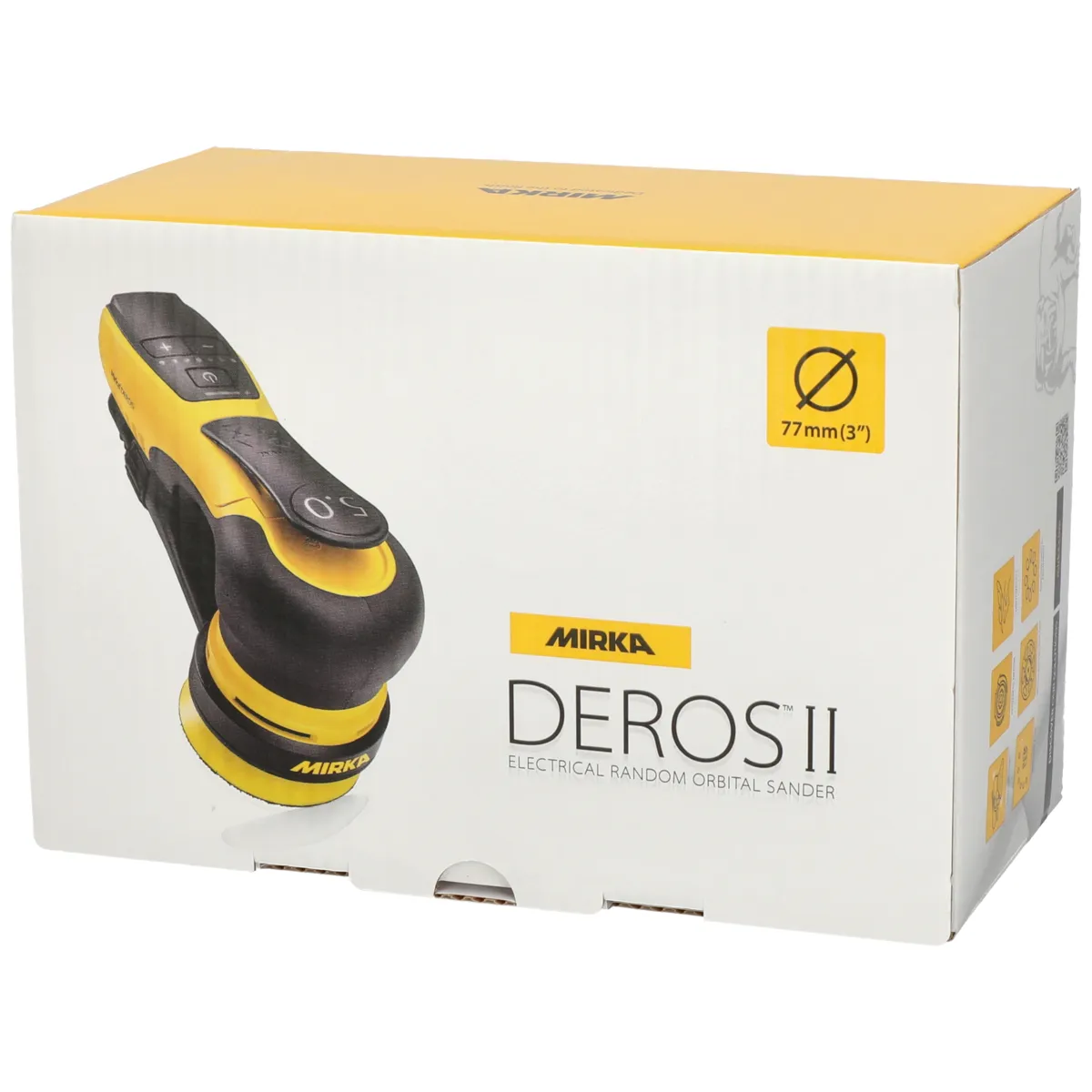 Ponceuse orbitale électrique Ø 77 mm - Mirka DEROS II 325CV