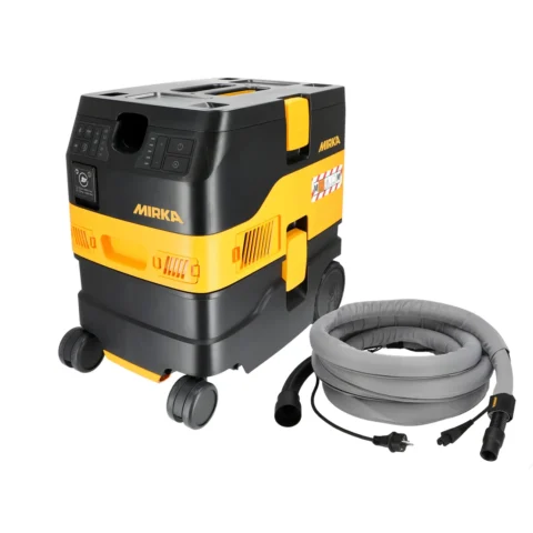 Aspirateur professionnel compact Mirka DEXOS 1217 AFC avec gaine pré-équipée