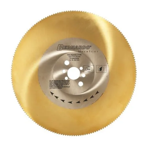 Lame de scie HSS revêtu TiN 250 x 2,0 x 32 mm, Z 128