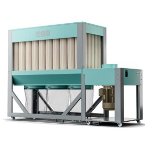 Aspirateur à copeaux Industriel avec sacs SAF E-10000 Eco