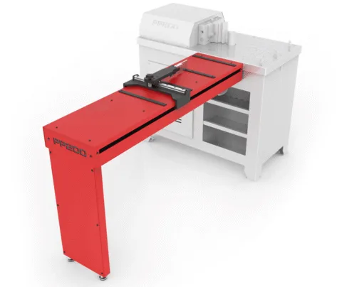 Butée automatisée pour la presse plieuse horizontale PP200 CNC Nargesa