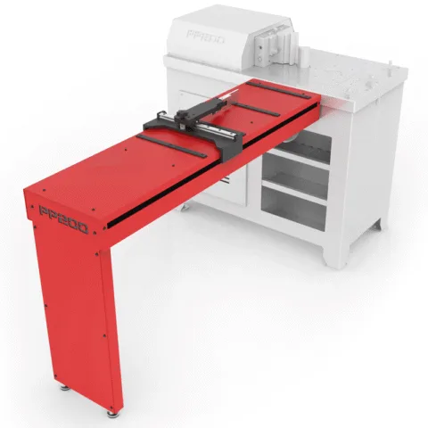 Butée automatisée pour la presse plieuse horizontale PP200 CNC Nargesa