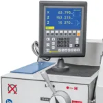 Tour à fileter et à charioter Bernardo Master 180 Pro Vario avec indicateur digital 3 axes ES-12 V