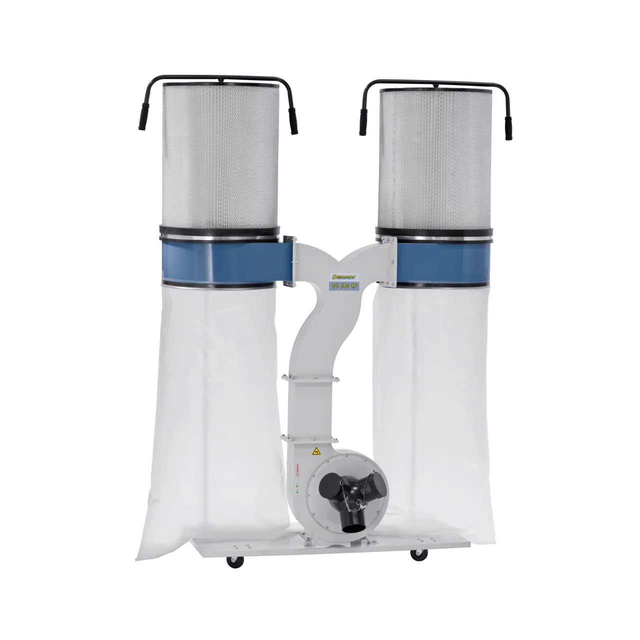 Aspirateur à copeaux pour bois Bernardo DC 550 CF avec Cartouche Filtrante 400v