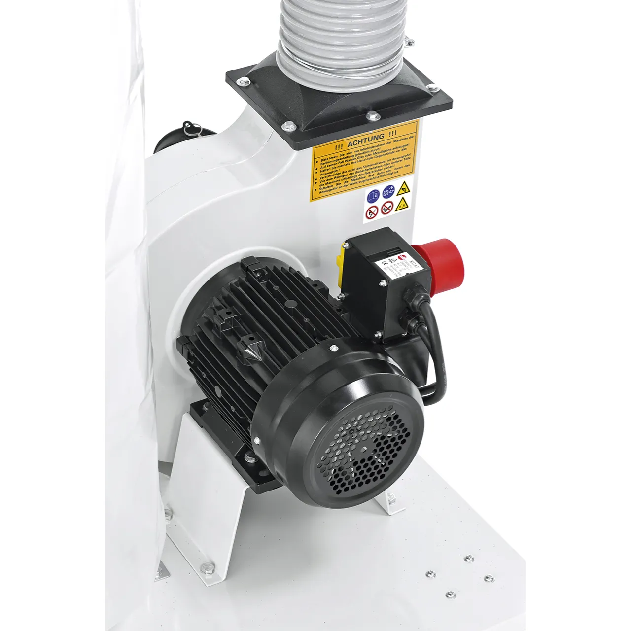 Aspirateur à copeaux pour bois Bernardo DC 550 CF avec Cartouche Filtrante 400v