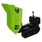 Brouette électrique a chenilles télécommandée Zipper ZI-ED400 a batterie 01