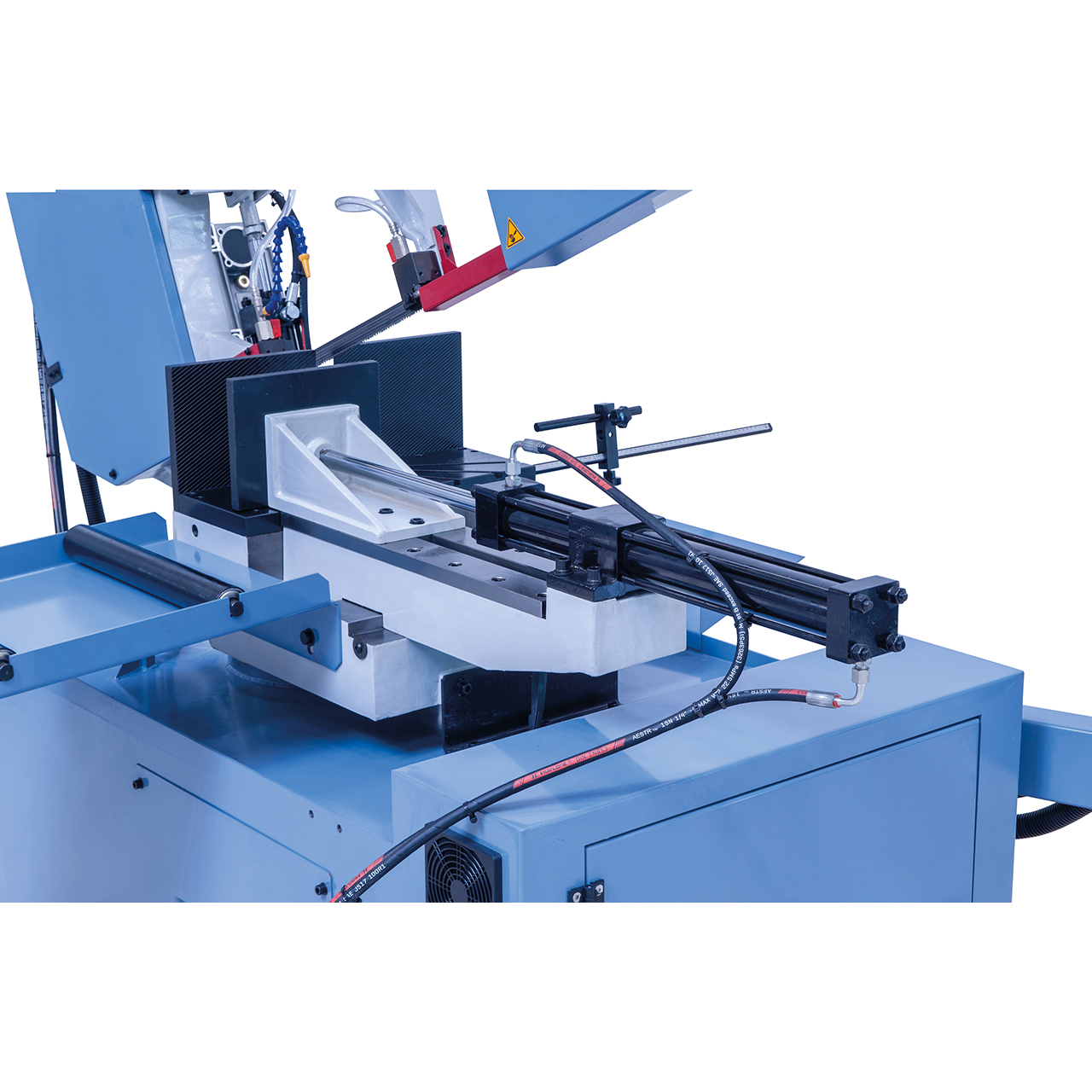 Scie à ruban double onglet semi-automatique Bernardo DGS 460 HV 04