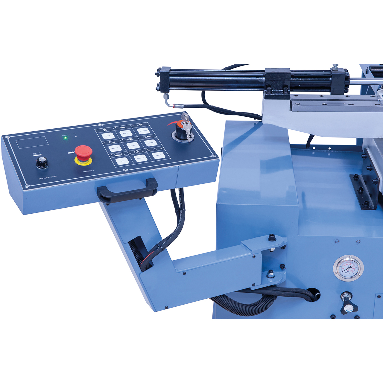 Scie à ruban double onglet semi-automatique Bernardo DGS 460 HV 07