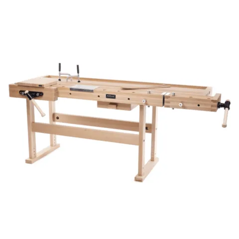 Établi de menuisier en bois Premium Plus 2100 Ramia