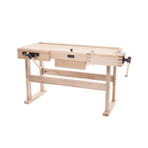 Établi de menuisier en bois Premium 1600 Ramia