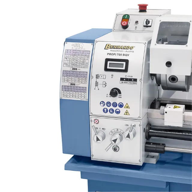Tour à metaux Bernardo Profi 700 BQV 230 V 03