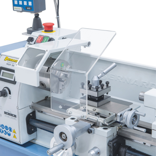 Tour d'établi Bernardo Profi 300 V 230 V avec indicateur digital 2 axes DT 40 07
