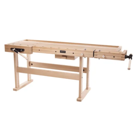 Établi de menuisier en bois Premium Monster 2100 Ramia