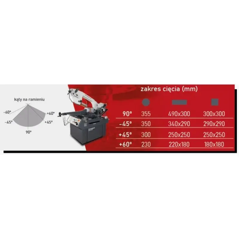 Scie à ruban métaux Cormak BS530H 05