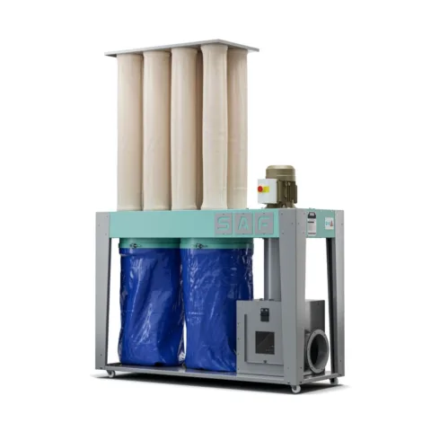 Aspirateur à copeaux et séparateur à particules SAF S-2500-2 T