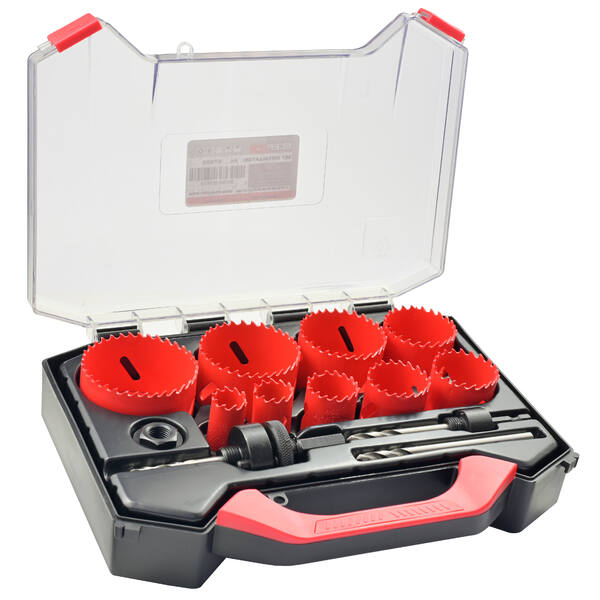 Coffret de scies cloches Ø19 à 64mm HSS-M3 Bi-Métal Exocutt® 01