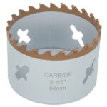 Coffret de scies cloches Ø22 à 64mm TCT M3 1 Bi-Métal Exocutt 03