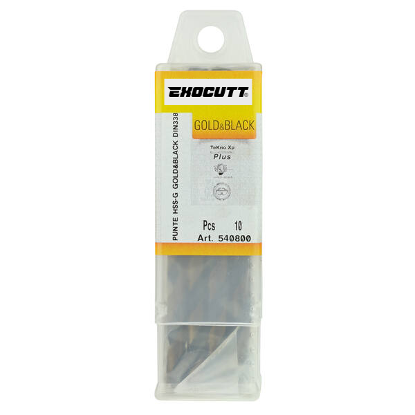 Foret métal HSS M2 Plus DIN338 Exocutt® - Qualité Pro fraisé rectifié 05