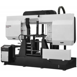 Scie à ruban semi-automatique à double colonne pour métaux Cormak H-65/80