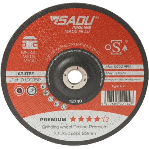 Disque à ébarber métal Proline Premium 125x6,4mm