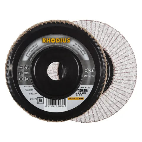 Disque à lamelles grain 60 Ø125mm Premium Alu