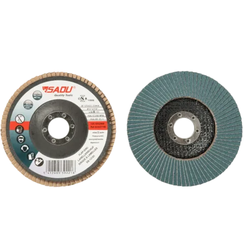 Disque à lamelles zirconium Ø125mm grain 40