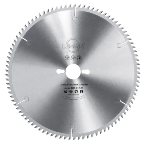 Lame de scie circulaire TCT pour non-ferreux