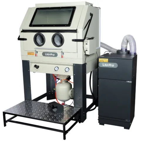 Cabine de sablage 990L - Ouverture supérieure et pour Profilés