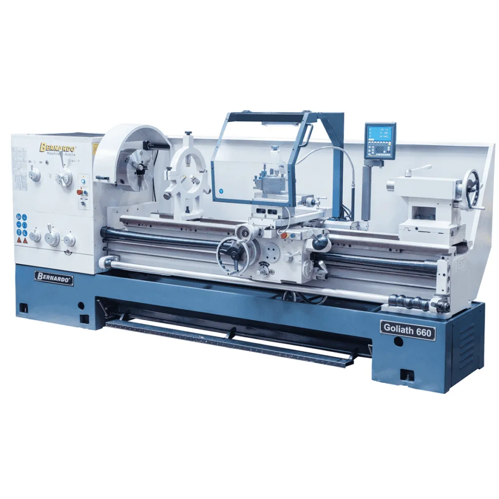 Tour à métaux Bernardo Goliath 660 x 2000 DRO 3 axes
