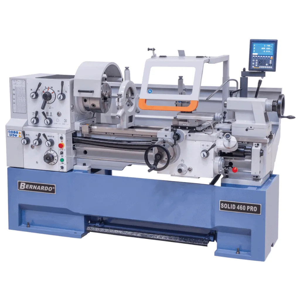 Tour à métaux Bernardo Solid 460 x 1000 Pro DRO 3 axes